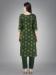 Picture of Cotton Dark Olive Green Readymade Salwar Kameez