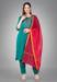 Picture of Ravishing Cotton Dark Cyan Readymade Salwar Kameez