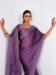 Picture of Shapely Silk Purple Saree