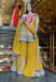 Picture of Fascinating Georgette Golden Rod Readymade Salwar Kameez