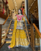 Picture of Fascinating Georgette Golden Rod Readymade Salwar Kameez