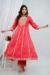 Picture of Rayon & Cotton Crimson Readymade Salwar Kameez