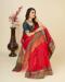 Picture of Ideal Chiffon Crimson Saree