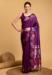 Picture of Radiant Silk Purple Saree