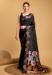 Picture of Excellent Silk Black Saree