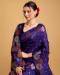 Picture of Admirable Silk Midnight Blue Saree