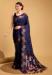 Picture of Marvelous Silk Navy Blue Saree