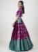 Picture of Elegant Silk Rosy Brown Lehenga Choli