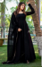 Picture of Exquisite Georgette & Silk Black Readymade Gown