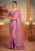 Picture of Elegant Georgette & Net & Silk Burly Wood Saree