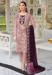 Picture of Georgette & Net Rosy Brown Straight Cut Salwar Kameez