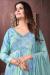 Picture of Rayon Light Steel Blue Readymade Salwar Kameez