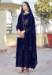 Picture of Georgette Midnight Blue Anarkali Salwar Kameez