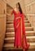 Picture of Excellent Silk Tomato Saree