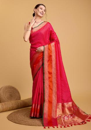 Picture of Sublime Silk Light Pink Saree