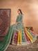 Picture of Delightful Chiffon Sea Green Straight Cut Salwar Kameez