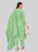 Picture of Silk Dark Sea Green Straight Cut Salwar Kameez