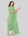 Picture of Silk Dark Sea Green Straight Cut Salwar Kameez