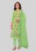 Picture of Admirable Silk Dark Khaki Straight Cut Salwar Kameez