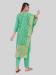 Picture of Medium Aqua Marine Straight Cut Salwar Kameez