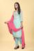 Picture of Ideal Silk Powder Blue Straight Cut Salwar Kameez