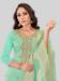 Picture of Medium Aqua Marine Straight Cut Salwar Kameez