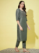 Picture of Amazing Cotton & Silk Grey Readymade Salwar Kameez