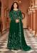 Picture of Bewitching Georgette Dark Green Anarkali Salwar Kameez