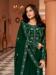 Picture of Bewitching Georgette Dark Green Anarkali Salwar Kameez