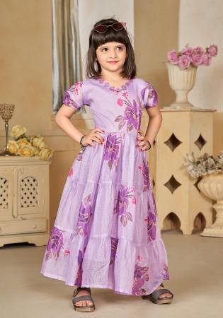 Picture of Comely Chiffon Plum Kurtis & Tunic