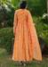 Picture of Fine Georgette Sandy Brown Readymade Gown