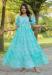 Picture of Delightful Georgette Medium Turquoise Kurtis & Tunic