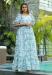 Picture of Sublime Georgette Light Steel Blue Kurtis & Tunic