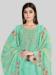 Picture of Medium Aqua Marine Straight Cut Salwar Kameez