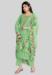 Picture of Silk Dark Sea Green Straight Cut Salwar Kameez