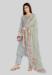 Picture of Sublime Silk Dark Grey Straight Cut Salwar Kameez