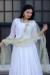 Picture of Nice Georgette White Readymade Gown