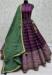 Picture of Beauteous Chiffon Purple Lehenga Choli