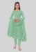 Picture of Silk Dark Sea Green Straight Cut Salwar Kameez