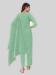 Picture of Silk Dark Sea Green Straight Cut Salwar Kameez