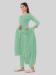 Picture of Silk Dark Sea Green Straight Cut Salwar Kameez