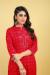 Picture of Alluring Rayon Crimson Kurtis & Tunic