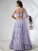 Picture of Resplendent Georgette Light Slate Grey Lehenga Choli