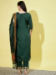 Picture of Good Looking Silk Dark Slate Grey Readymade Salwar Kameez