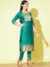 Picture of Sublime Silk Light Sea Green Readymade Salwar Kameez