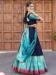 Picture of Exquisite Silk Medium Turquoise Lehenga Choli