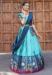 Picture of Resplendent Silk Sky Blue Lehenga Choli