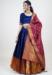 Picture of Taking Silk Midnight Blue Lehenga Choli