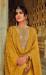 Picture of Georgette Dark Khaki Straight Cut Salwar Kameez