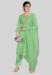 Picture of Silk Dark Sea Green Straight Cut Salwar Kameez